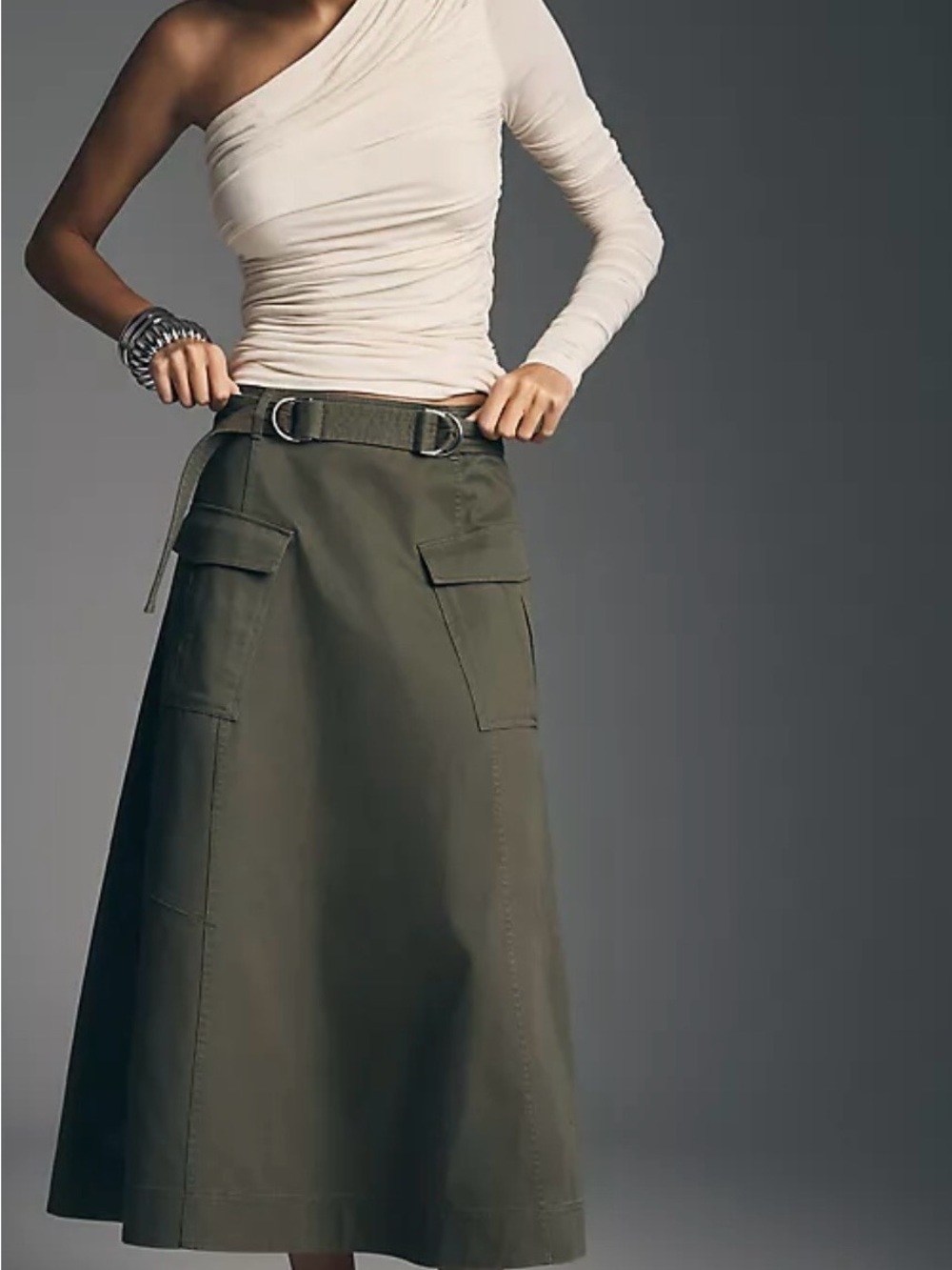 Derek Lam 10 Crosby Philomena Cotton Skirt